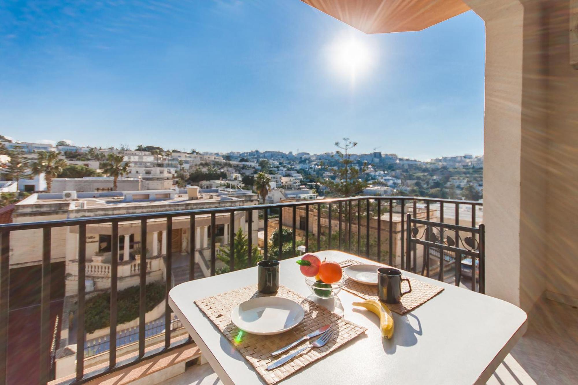 Pool & Sea Merill Apartments Mellieħa Eksteriør billede