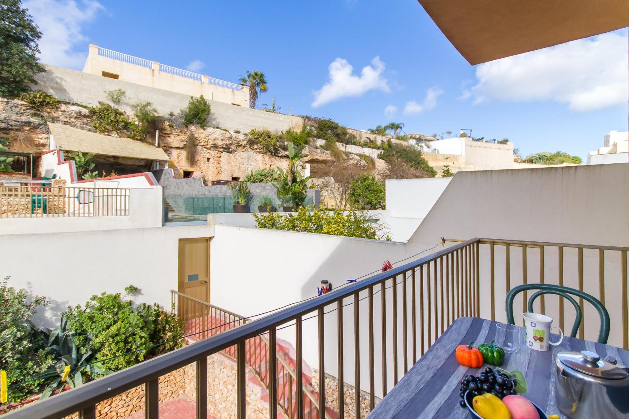Pool & Sea Merill Apartments Mellieħa Eksteriør billede