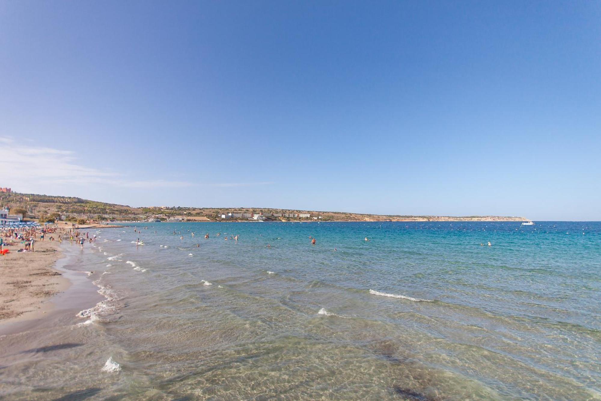 Pool & Sea Merill Apartments Mellieħa Eksteriør billede