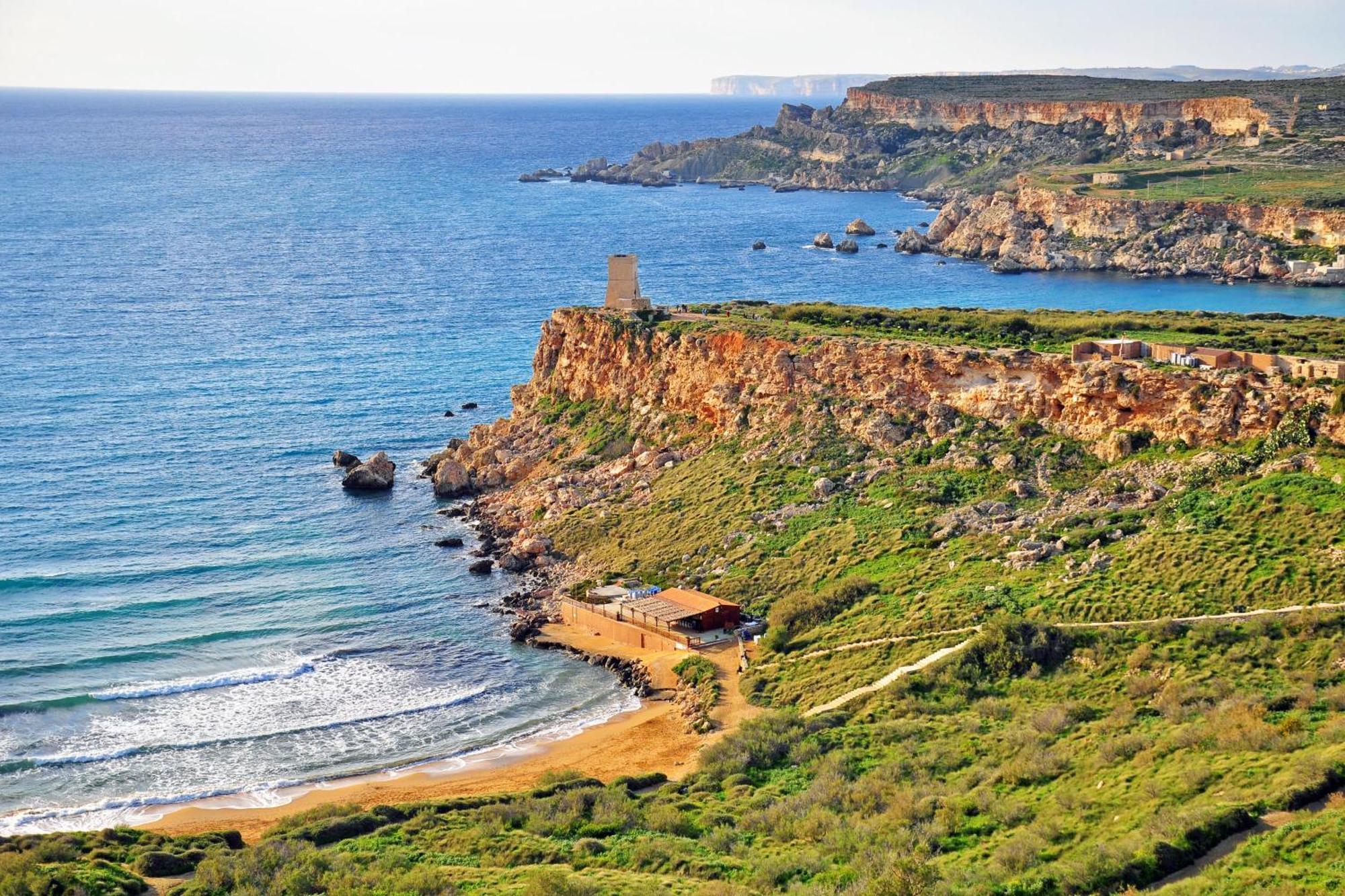 Pool & Sea Merill Apartments Mellieħa Eksteriør billede